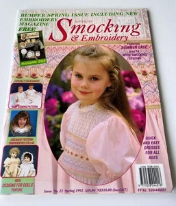 AUSTRALIAN SMOCKING AND EMBROIDERY ISSUE NO. 22 - Picture 1 of 8