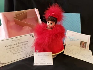 Muñeca edición limitada Madame Alexander Scarlett at Ashley's Birthday 86004 - Imagen 1 de 7
