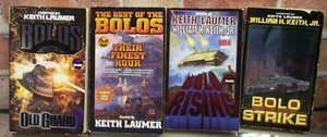 Keith Laumer Bolo Series Lot Of 4 Paperback Science Fiction Books - Picture 1 of 16