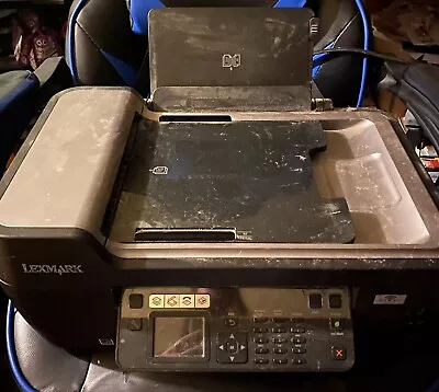 Lexmark 4443-2Wn Printer Scanner Fax Machine Copier Wi-Fi Black and Gray - Image 1 of 4