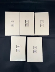 Off-White Vantage Keypads w/2 Buttons - Picture 1 of 7