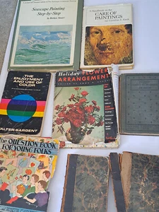 Lot of 8 Vintage Art Poetry Books - RARE - Picture 1 of 6