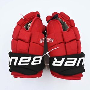 Bauer UltraSonic Pro Stock Hockey Gloves 13" New Jersey Devils NHL