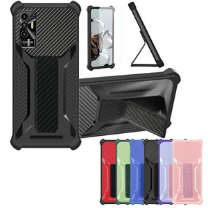 for Tecno Pova 2 LE7 Phone Case Cover Glass Screen Protector A1 - Picture 1 of 42