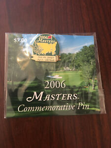 2006 Masters Tournament Commemorative Pin Golf Phil Mickelson Augusta National 