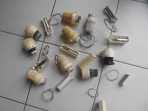 9 x Thermostatköpfe mit Fernfühler - MNG, Danfoss, Honeywell - Bild 1 von 3