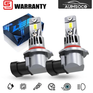 LED Headlight 2 Bulbs High/Low Kit 9005 6000K White For 2016-2019 Chrysler 300 - Picture 1 of 14