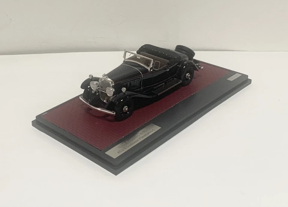Cadillac 452A V16 Roadster Fleetwood Open 1930 Blue Matrix MX20301-451 1/43 LHD