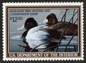 US Sc RW56 Multicolor $12.50 1989 Mint Never Hinged Original Gum Duck Stamp - Picture 1 of 1