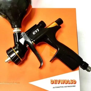 Black Automobile Spray Gun Varnish Gun HVLP 600ml Cup 1.3 Tip for Devilbiss - Bild 1 von 7