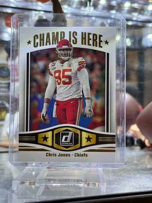 2023 Panini Donruss - Champ Is Here CHRIS JONES #CIH-16 - Image 1 of 4