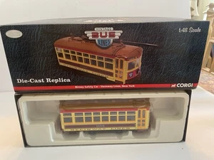 Corgi 1/48 Birney Safety Car Steinway Lines, New York - Picture 1 of 9