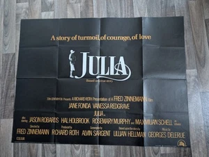 Original JULIA UK Quad Cinema Poster - 1977 - Picture 1 of 16