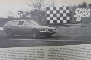 Original PRM 1970 extracted article: Speed Desk: Driving a RELIANT SCIMITAR GTE - Picture 1 of 1