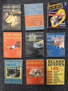 9er Set Ellery Queen's Mystery Magazin von 1953 u.a. - Bild 1 von 3