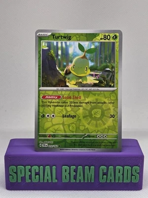 Turtwig Reverse Holo SV05 Temporal Forces 010/162 Pokemon - Image 1 of 3