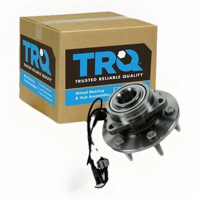TRQ Front Wheel Hub Bearing Assembly w/ABS Chevy Silverado 1500 1999-2007 New - Image 1 of 4