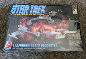 Star Trek Model The Enterprise Incident AM/ERTL Unassembled kit - Sealed/NIB - Picture 1 of 4