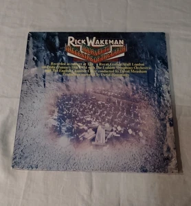 Rick Wakeman, Journey To The Centre Of The Earth 33rpm Vinyl LP Record & Booklet - Foto 1 di 13
