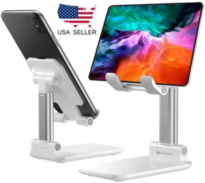 Universal Adjustable Cell Phone Tablet Stand Desktop Stand Holder Phone IPad - Picture 1 of 12