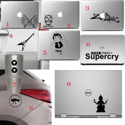 Die Cut Decal Sticker for Macbook Air Pro Laptop Car Window Home Wall Door Cup - Image 1 of 3