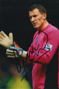 PORTSMOUTH HAND SIGNED JAMIE ASHDOWN 6X4 PHOTO. - Picture 1 of 1