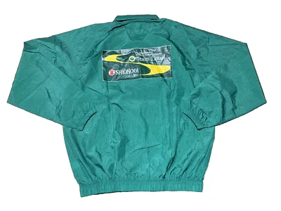 Lotus Shionogi Formula 1 Racing Team Nylon Jacket Size LL Made In Japan Vintage - Image 1 of 4