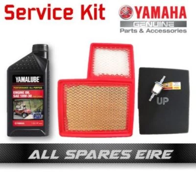 GENUINE YAMAHA GAS GOLF CART SERVICE TUNE-UP KIT & OIL G16 G19 G22 G29 1996-UP - Image 1 of 3