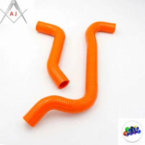 Manguera de refrigerante de radiador de silicona turbo naranja para 03-05 Dodge Neon SRT-4 SRT4 2.4 - Imagen 1 de 3