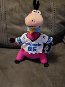 Dino Seattle Seahawks 10" NFL Plush (The Flinstones, 1994, Hanna-Barbera) - Picture 1 of 2