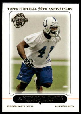 2005 Topps #386 Anthony Davis - Image 1 of 2