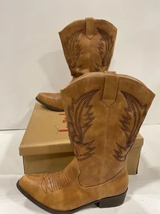 Shesole Premium Cowgirl Boots UK Size 42 - Picture 1 of 2