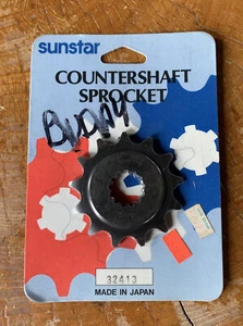NEW Sunstar 32413 520-13T steel front sprocket - 520 chain 13 tooth 13T - Picture 1 of 3