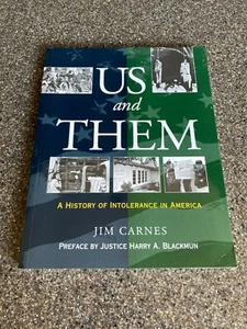Us and Them A History of Intolerance in America by Jim Carnes - Picture 1 of 2