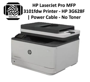 HP LaserJet Pro MFP 3101fdw Printer - HP 3G628F | Power Cable - No Toner - Picture 1 of 1