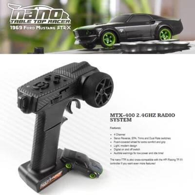 HPI 1/64 Nano-TTR 2WD Ford Mustang RTR-X Touring Car w/ Remote 160980 - Image 1 of 4