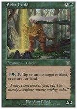Magic the Gathering MTG Elder Druid (238) Seventh Edition   LP
