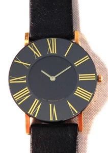 Reloj de vestir para hombre Movado negro con bisel romano 87-40-887....31 mm - Imagen 1 de 12
