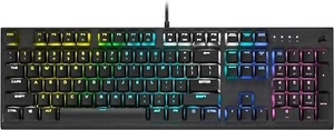 Corsair K60 RGB Pro niskoprofilowa mechaniczna klawiatura do gier (open box) - Zdjęcie 1 z 10
