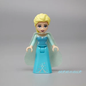 Leg Elsa 10736 Sparkly Light Aqua Cape Frozen Disney Princess Minifigure - Picture 1 of 2