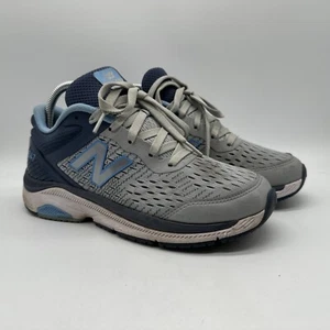 New Balance Women's 847 V4 Walking Shoe Size 8.5 Aluminum/Vintage Indigo - Picture 1 of 11