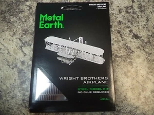 Wright Brothers Airplane Plane - 3D Metal Earth Model Kit Assembly New! - Picture 1 of 1