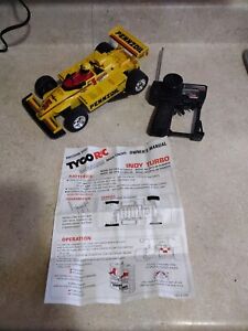 1989 Tyco Pennzoil Rick Mears rc car, manual, Nikko remote control. WORKS GREAT