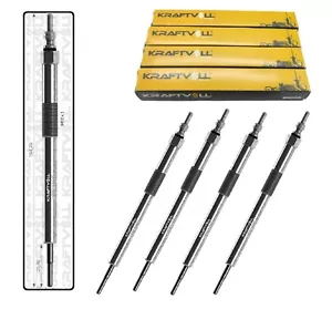 Glow Plugs 7V For Nissan Renault Vauxhall Opel 2.0 2.3 Dci 4X Diesel Heater - Picture 1 of 6