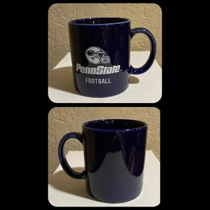 🏈 Penn State Football 8 Oz. Coffee Cup Mug Navy 4” Free Shipping G - Picture 1 of 7