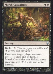 MARSH CASUALTIES 101/249 ZENDIKAR MTG MAGIC CASI NUEVO (yourdeckbuilder) - Imagen 1 de 1