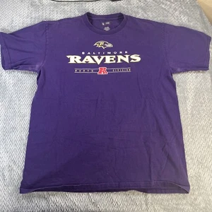Baltimore Ravens AFC North Men's Size Large Purple T-Shirt - Picture 1 of 9
