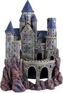 Penn-Plax Age-of-Magic Wizard’s Castle Aquarium Decoration – Safe for Fresh - Picture 1 of 6