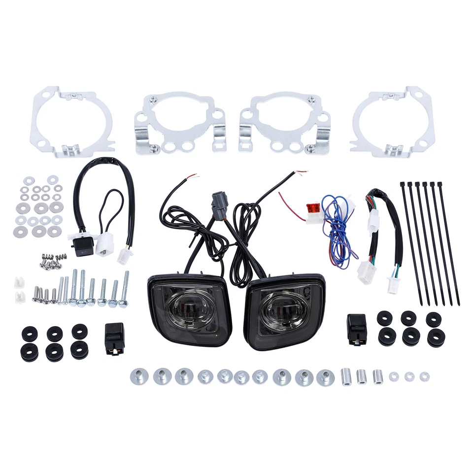Rectangular LED Fog Lights Kit Fit For Honda Goldwing 1800 2012-17 F6B 2013-2017 - Image 1 of 4