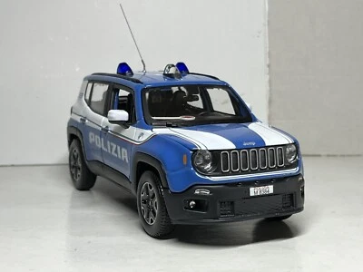 1/24 MAISTO Jeep Renegade Polizia di Stato Modificato  e migliorato - Immagine 1 di 4